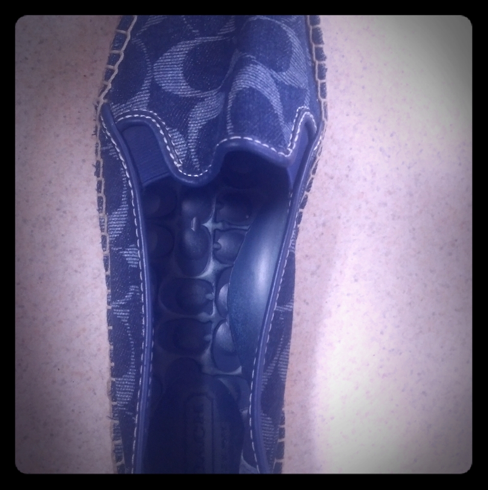 Coach slip ons